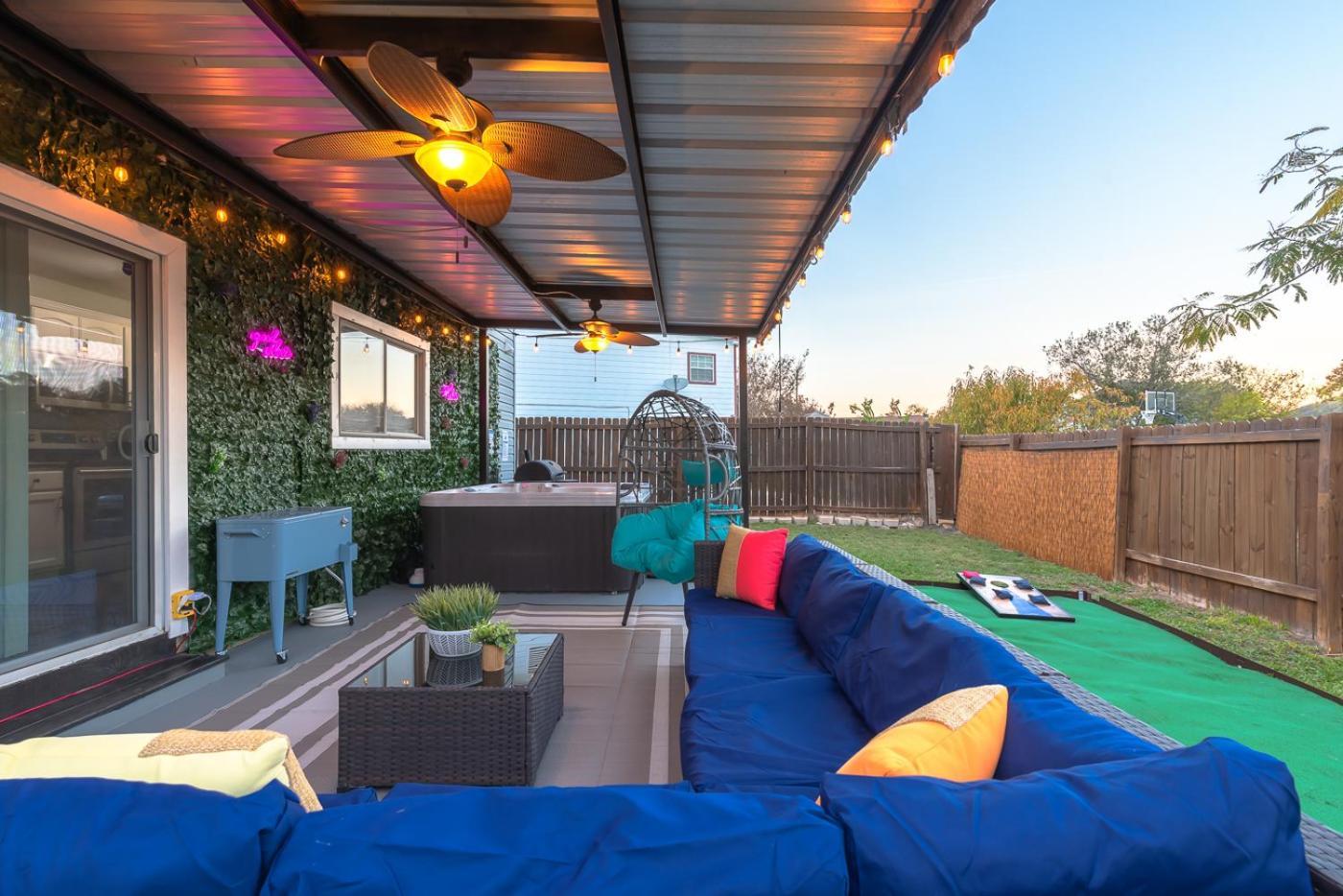 Gameroom, Bbq & Hot-Tub By Lackland & Seaworld San Antonio Eksteriør bilde